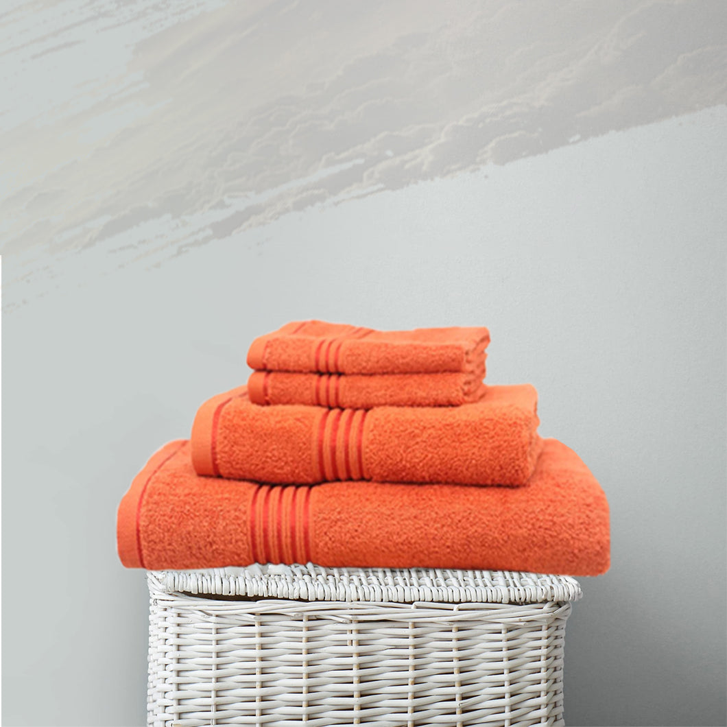 AT-113 Classic Plain Orange Towel