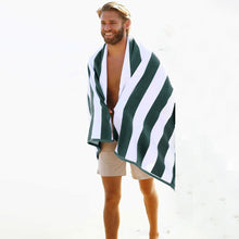Load image into Gallery viewer, AT-74 Green Stripes Towel
