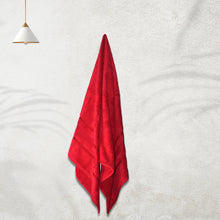 Load image into Gallery viewer, AT-91 Elegant Border Design Plain Towel
