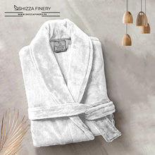 Load image into Gallery viewer, ABR-08 White  Fleece Robe
