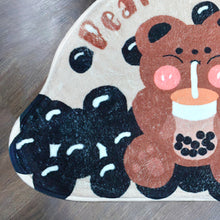 Load image into Gallery viewer, KM-24 Soft Anti-Slip Microfiber Kids Mats Pearl Milk Tea
