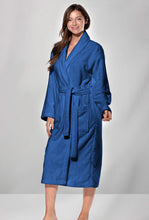 Load image into Gallery viewer, ABR-09 Royal Blue  Fleece Robe

