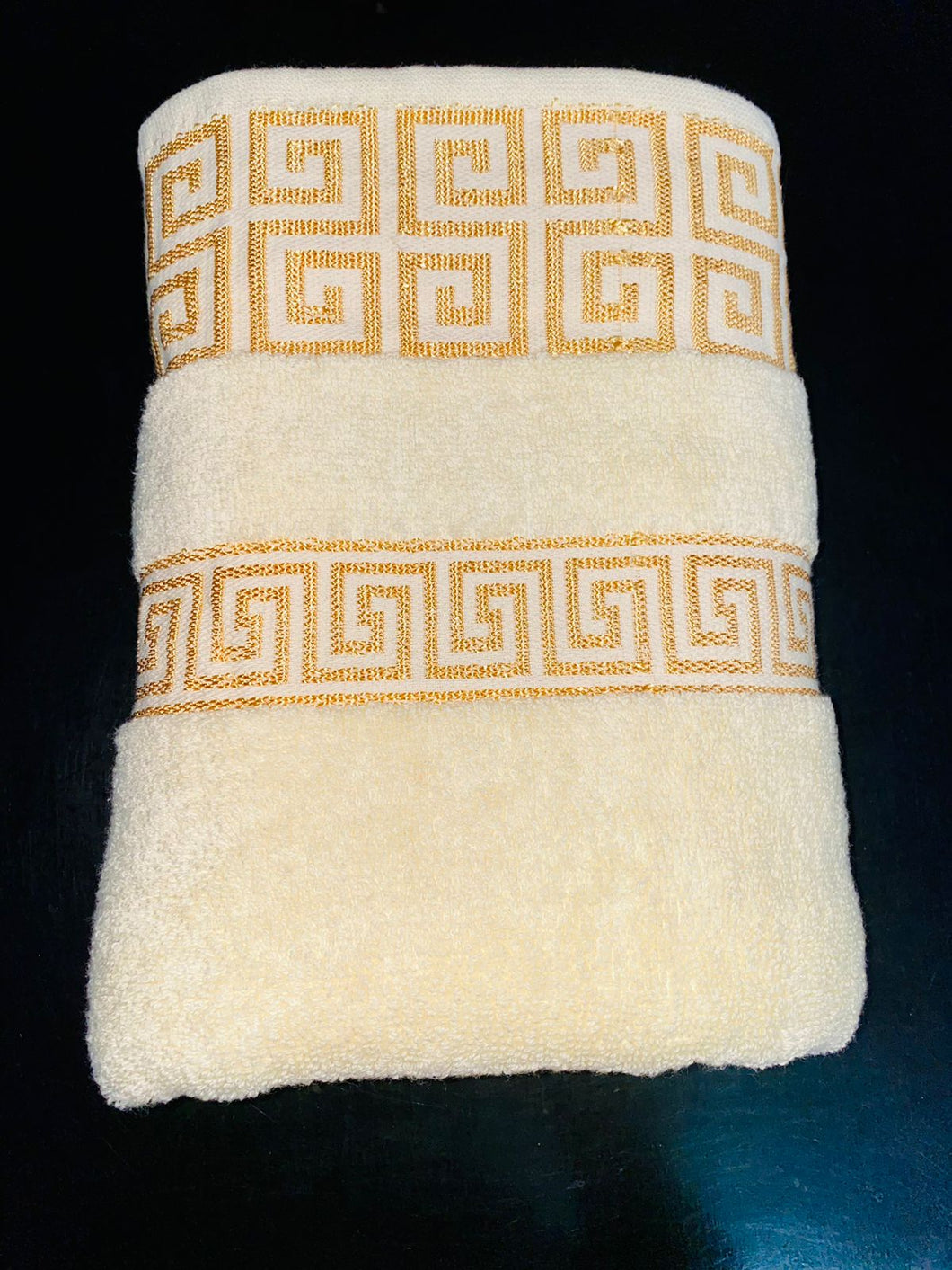 AT-35 Versace Off White Towel