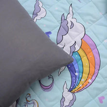 Load image into Gallery viewer, KD-01 Unicorn comforter set

